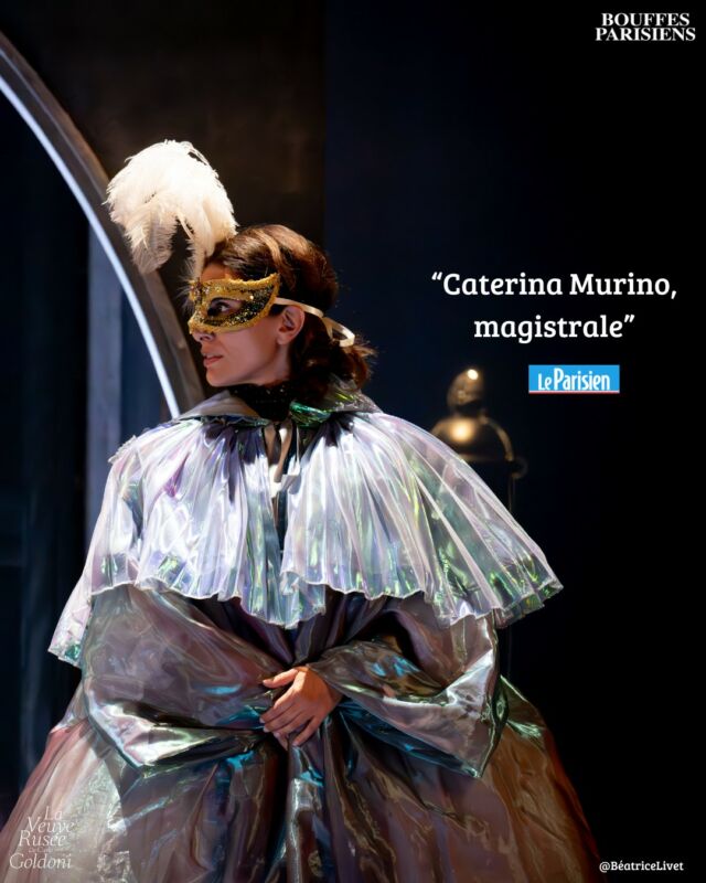 Un air de Venise sur la scène du théâtre des Bouffes Parisiens qui réjouit la presse. 

Venez découvrir sans plus attendre l'adaptation de "La Veuve Rusée" du maître italien Carlo Goldoni.

Avec @caterina_murino_official dans le rôle de Rosaura, jeune veuve en quête de liberté, Sarah Biasini, dans le rôle de Marionnette, la fidèle et maligne servante, @tomleeb dans la peau du malicieux et intrépide Arlequin, @pierrerochefort, comte Bosco Nero, l'italien passionné, @vdesagnat dans le rôle de Monsieur le Blau, le français très précieux, @vincentdeniard Don Alvaro de Castille, l'espagnol colérique, @thierryharcourt dans le rôle de Milord Runebif, l'anglais volage.

Jusqu'au 24 novembre ! 
Du mardi au vendredi à 20h00
Le samedi à 16h et 20h
Le dimanche à 15h

Durée de la pièce : 1h45

attaché de presse : @ichoupresse

📷 @camillo.ale et @beatricelivet