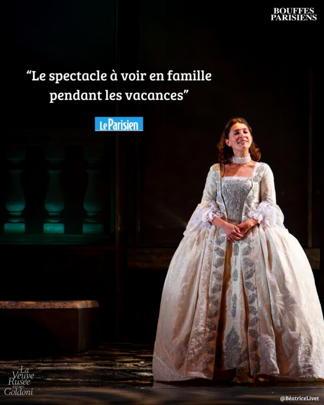 ✨Un air de Venise sur la scène du théâtre des Bouffes Parisiens qui réjouit la presse.
Venez découvrir sans plus attendre l'adaptation de "La Veuve Rusée" du maître italien Carlo Goldoni.
Avec Caterina Murino dans le rôle de Rosaura, jeune veuve en quête de liberté, Sarah Biasini, dans le rôle de Marionnette, la fidèle et maligne servante, Tom Leeb dans la peau du malicieux et intrépide Arlequin, Pierre Rochefort, comte Bosco Nero, l'italien passionné, Vincent Desagnat dans le rôle de Monsieur le Blau, le français précieux, Vincent Deniard, Don Alvaro de Castille, l'espagnol colérique, Thierry Harcourt dans le rôle de Milord Runebif, l'anglais volage.
Jusqu'au 24 novembre !
Du mardi au vendredi à 20h00
Le samedi à 16h et 20h
Le dimanche à 15h
Durée de la pièce : 1h45
attaché de presse : @ichoupresse
📷  @beatricelivet