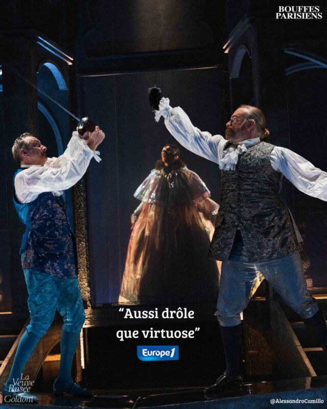 ⏳Plus que quelques semaines pour découvrir La Veuve Rusée au théâtre des Bouffes Parisiens ! ✨

Du mardi au vendredi à 20h00
Le samedi à 16h et 20h
Le dimanche à 15h

Jusqu'au dimanche 24 novembre, ne tardez plus pour prendre vos places ! 🎫

Avec @caterina_murino_official Sarah Biasini, @vdesagnat, @vincentdeniard, @pierrerochefort en alternance avec @valeriozaina, @thierryharcourt et @tomleeb

📷 @camillo.ale