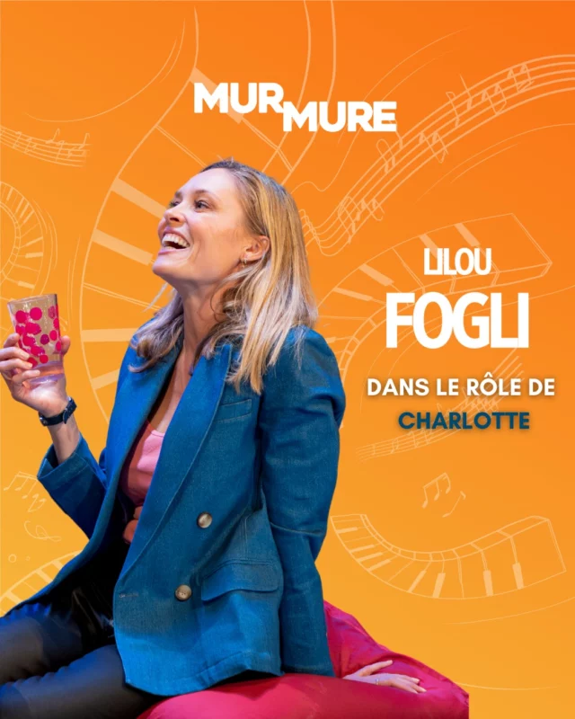 Retrouvez @liloufogli,  à l'affiche de la comédie romantique "Mur Mure", dans le rôle de Charlotte.

Charlotte est la grande soeur de Machine. Elle est très protectrice avec elle, et même légèrement envahissante...

Elle est très différente de sa sœur, plus libérée, exubérante, et tente de convaincre Machine de suivre son exemple.

Quand Machine lui parle de sa nouvelle relation, elle a du mal à comprendre. Pour elle l’amour ne peut pas se vivre à travers un mur.

Comme Artus, elle va pourtant réaliser que la beauté d’une rencontre n’est pas forcément là où on pense... 💜✨

Mur Mure, actuellement au Théâtre de la Michodière
Du mercredi au vendredi à 20h
Le samedi à 16h30 et 20h30
Le dimanche à 15h

🎫 Pensez à prendre votre place !
#murmure #liloufogli #comédieromantique ##theatredelamichodiere #Comédie #Spectacle
📸 @emilie_brouchon