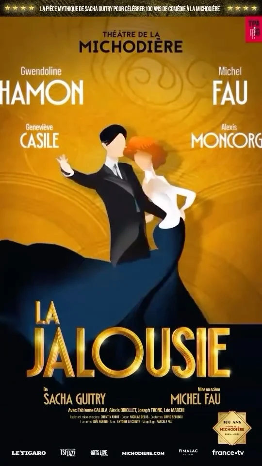 Une soirée pleine d’émotions et de rires avec La Jalousie au Théâtre de la Michodière.

Un pur moment de théâtre, à vivre à partir du 16 octobre prochain✨

#Théâtre #LaJalousie #Michodière