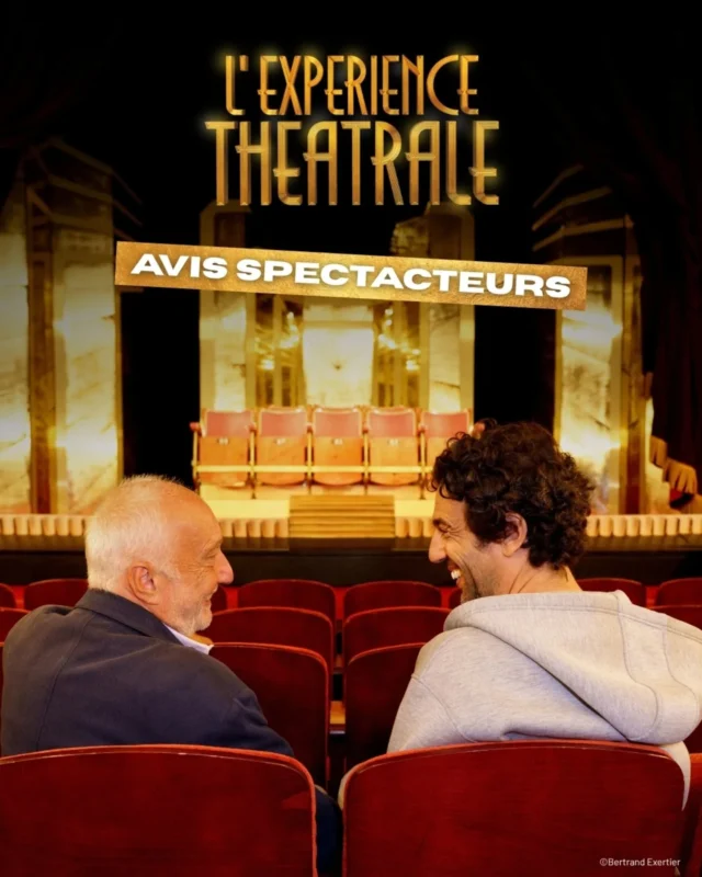 "hilarant", "irrésistible" et "drôle" ⭐
Découvrez les avis spectateurs de L'expérience Théâtrale, la nouvelle comédie de @ruquierlaurent avec @francoisberleand et @maxboubliloff 

À découvrir du mardi au samedi à 19h au Théâtre de la @michodiere 

Mise en scène @anne.bouvier0444 

#laurentruquier #FrançoisBerleand #maxboublil #sortiraparis #comedieparis