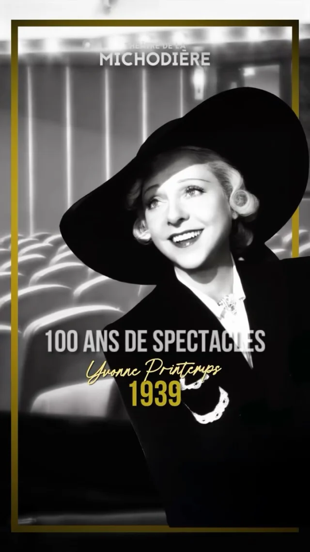 Le Théâtre de la Michodière fête son centenaire ! 💯✨

Retour sur les grands noms qui ont marqué ce lieu de spectacles cultes, de comédies, de rires, d'émotions et de souvenirs mémorables ! 💫

Célébrez avec nous 100 ans de théâtre ! 🎭 🎉