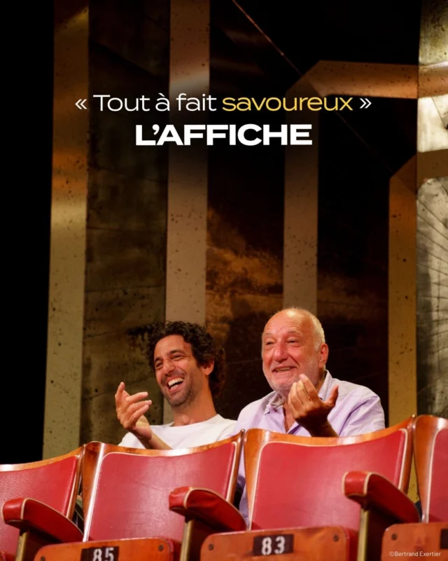 L'expérience Théâtrale, coup de coeur de @laffiche.co ❤

Une comédie tout à fait savoureuse, un spectacle malin, un concept audacieux qui va vous régaler : découvrez l'expérience théâtrale de @ruquierlaurent avec François Berléand et @maxboubliloff 

#quefaireàParis #theatreparis #francoisberleand