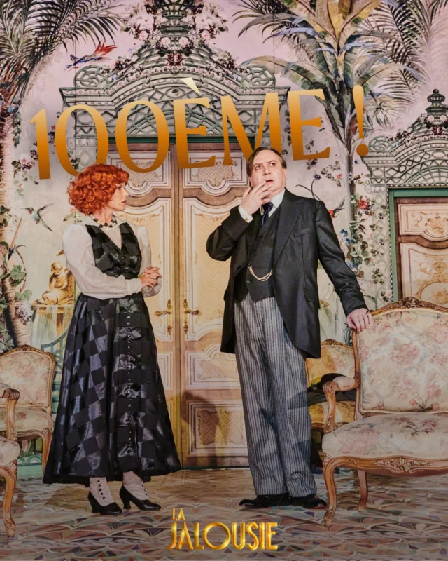 Ce soir, nous célébrons la 100ème représentation de La Jalousie 🎭

Quelle joie pour le théâtre d’accueillir cette pièce  et quel bonheur de voir chaque soir le public acclamer les comédiens 👏
Merci aux artistes pour leur générosité et leur énergie sur scène ! 🔥
Bravo @michelfauofficiel @gwendol @alexismoncorge @genevieve.casile @alexis.driollet @fabiennegalula @joseph_tronc et @leleo_mar 

La Jalousie, en tournée à partir de février 2027 !
Toutes les infos sur @artsliveentertainment

Photo @marcelhartmannphoto 
Production @richardcaillat_prod en accord avec @984_productions