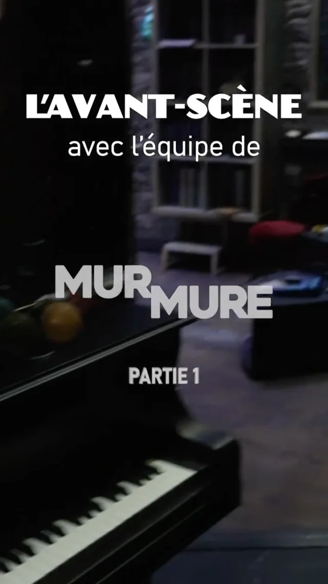 L'Avant-scène de Mur Mure, part. 1 🎬

Découvrez les coulisses de la comédie romantique du moment.

Nous sommes allés à la rencontre des comédiens dans leurs loges pour discuter avec eux de leurs rituels avant de monter sur scène et leur complicité avec le reste de la troupe ! 🥰