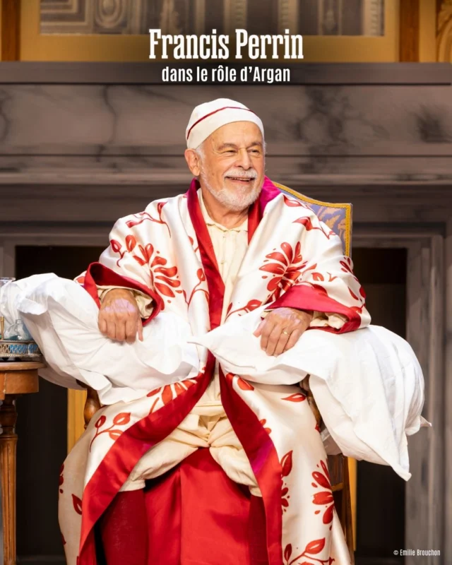Le malade imaginaire de Molière mis en scène par Francis Perrin, à découvrir du mercredi au dimanche au Théâtre de la Michodière jusqu'au 18 octobre ! 
🎫 Pensez à réserver votre place