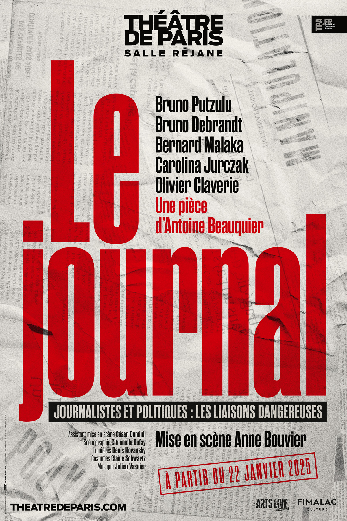 Affiche Le Journal
