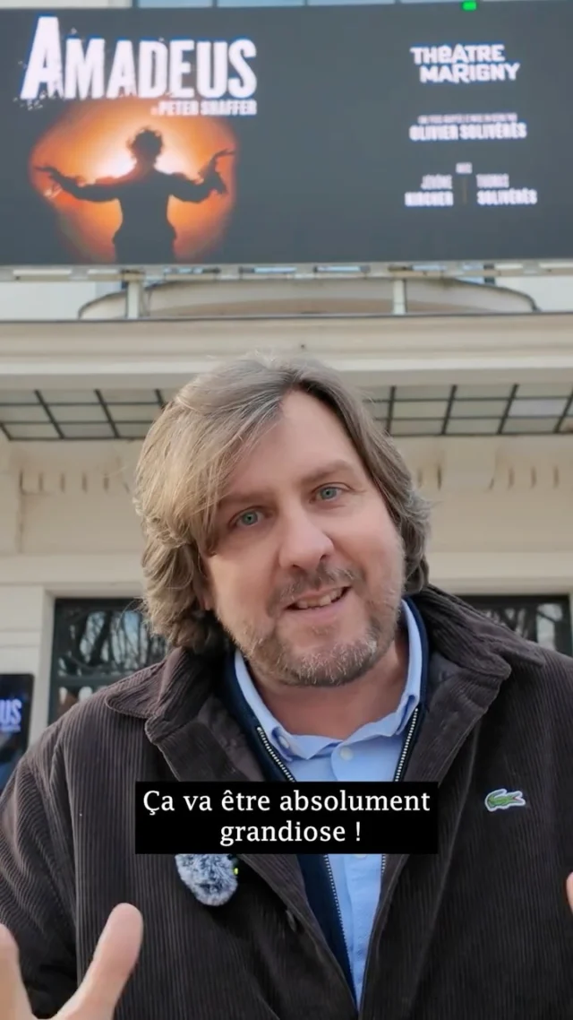 @oliviersoliveres a un message pour vous... 👀

Prenez dès maintenant vos places pour AMADEUS, le prochain spectacle du metteur en scène Olivier Solivérès, une adaptation de l'oeuvre culte de Peter Shaffer (Tony Award 1981), revisitée au cinéma par Milos Forman (8 Oscars)

Avec Jérôme Kircher dans le rôle de Salieri et @thomassoliveres dans le rôle de Mozart 🎼🎹

🎫Billetterie sur theatremarigny.fr