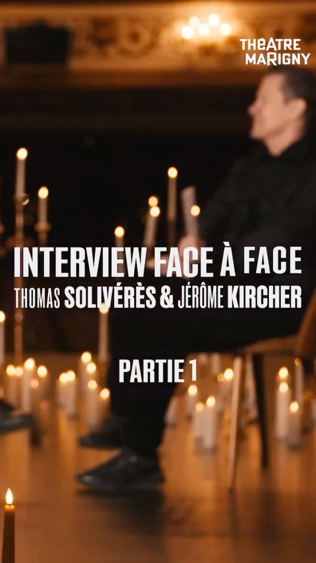 Interview Face à Face entre Thomas Solivérès et Jérôme Kircher. 

Les deux comédiens se sont retrouvés sur la scène du Théâtre Marigny pour échanger sur leur prochain projet commun au théâtre : AMADEUS, le nouveau spectacle mis en scène d'Olivier Solivérès.

Découvrez leur entretien croisé : les préparatifs pour le rôle, leur analyse des personnages, et leur vision de cette pièce mythique.

Réservez vos places ! 🎟️