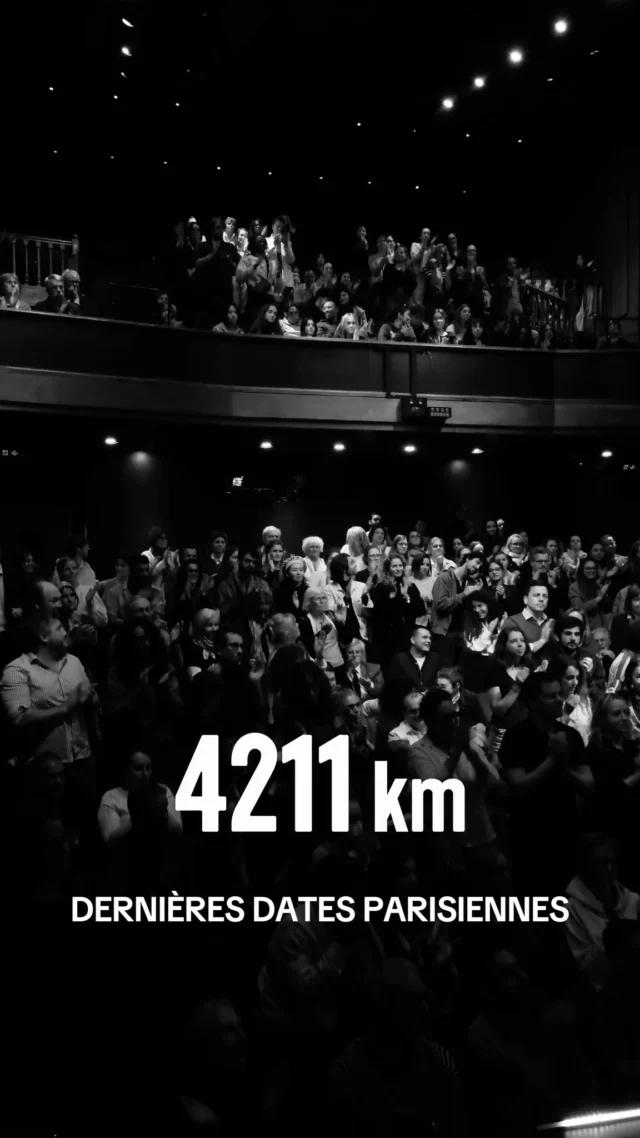 Avant que la scène ne prenne vie, il y a tous ceux qui préparent chaque détail dans l’ombre.
Les derniers préparatifs avant un nouveau lever de rideau pour 4211 km.

Plus que 20 dates au Studio Marigny. 🎭

Écrit et mis en scène : @aila.navidi 
Collaboration : @cie_nouveaujour @amandinechtln 
📹 @b.ouboo

Avec @olivia.pavlougraham @rose.et.pourpre @alexandramoussai @june.assal @lolablancharrd @sandra.provasi @celine_laugier @__deniz_turkmen__ @aila.navidi @florian_chauvet_ Léo Grange @brenierebenjamin @damiensobieraff_ @francois_berard_autopromoandco @sylvainbegert @drelonthomas @sadrshahriar