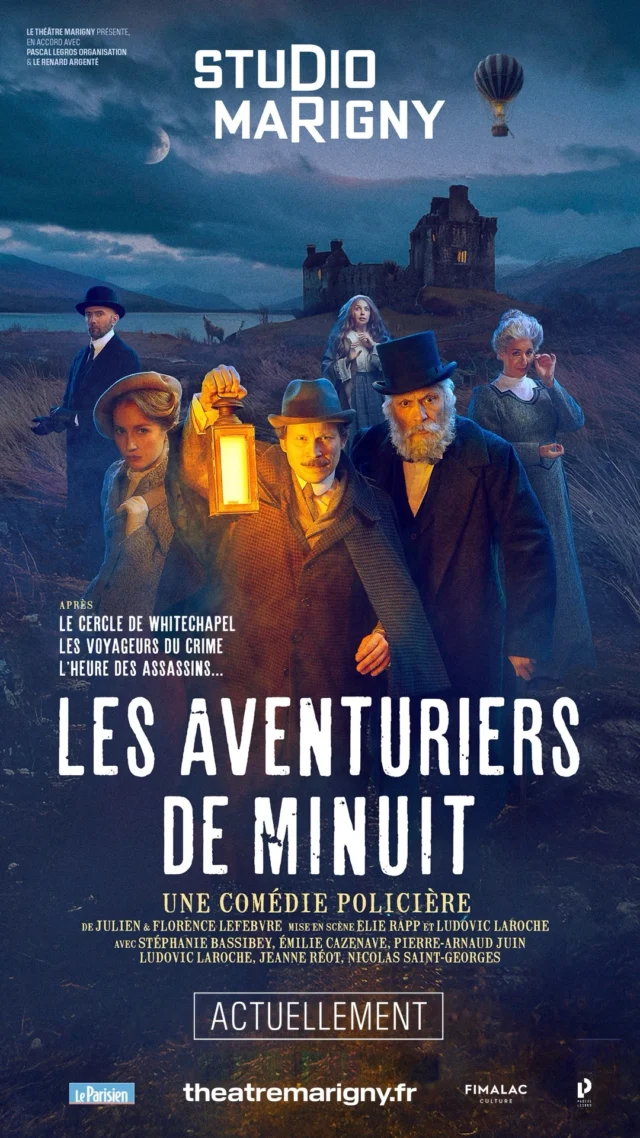🎙️ À la sortie des Aventuriers de Minuit, les réactions ne se font pas attendre !

Mystère, humour et rebondissements… Les spectateurs nous livrent leurs impressions sur cette comédie policière.
💙 Merci pour vos témoignages et votre enthousiasme !

🎭 Actuellement au Studio Marigny - Du mercredi au samedi  à 19h, dimanche à 15h
🎟️ billetterie.theatremarigny.fr

Auteurs : @julienlefebvre813  et Florence Lefebvre
Mise en scène : @rappelie  @ludoviclaroche 
Avec @ludoviclaroche  @emilie_cazenave  @pierrearnaud_juin  @nicolas_saint_georges  @jeannereot  @stephaniebassibey