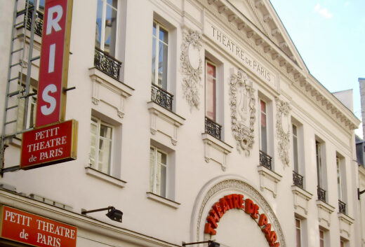 Façade extérieur Théâtre de Paris