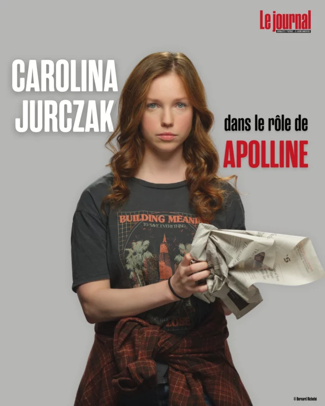 Retrouvez @carolinajurczak dans le rôle d’Apolline dans "le journal" ⭐

Apolline est la fille d’Edmond. Elle est fragile et tourmentée. Elle accepte difficilement la mort de sa mère qu’elle a perdue alors qu’elle avait une quinzaine d’années. Elle en veut à son père qu’elle tient injustement pour responsable de la disparition de sa mère. 

La réalité, c’est qu’Emond a été un père absent et que sa fille en a souffert. Après le bac, elle a cherché sa voie… sans succès. Et quelques mois avant les faits, une occasion s’est présentée. Faire un stage d’une année dans un entreprise française installée en Indonésie. Elle a accepté. Une manière de fuir la France, Paris, son père et l’appartement familial hanté par le souvenir d’une mère tant aimée.

🧷Le journal, actuellement au Théâtre de Paris

🎟 Réservez vos places dès maintenant !

📷@beatricelivet 

@richardcaillat_prod @stephaniebataille7 @fimalac_entertainment 

#LeJournal #spectacle #ThéâtreDeParis #thriller #quefaireàparis #théâtreparis
