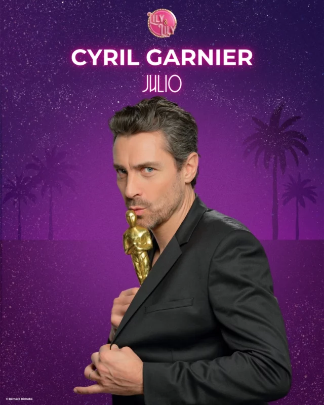 Retrouvez @cyril_garnier dans le rôle de Julio dans « Lily et Lily »

Julio est le mari de la célèbre Lily Da Costa. 
Cupide et intéressé, il espère faire affaire avec Charlene, la journaliste la plus influente de la côte Ouest, pour s’enrichir sur le dos de Lily.
Mais son plan va être mis à mal par l’arrivée inattendue de la sœur jumelle de Lily. 

⭐ Lily et Lily, jusqu'au 27 avril ! 
Du mercredi au vendredi à 20h
Le samedi à 16h et 20h
Le dimanche à 15h

🎟 Pensez à prendre votre place ! 

📷 @beatricelivet 

 @fimalac_entertainment @richardcaillat_prod @stephaniebataille7

#LilyEtLily #CyrilGarnier #MichèleBernier #FrancisPerrin #ThéâtreDeParis #Comédie #QuefaireaParis