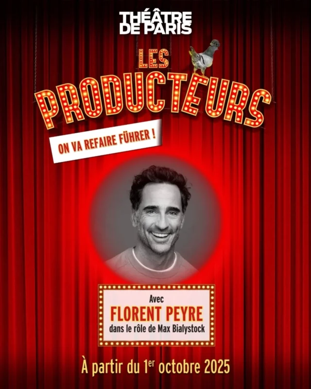 ✨ DREAM CAST ✨

Toujours plus déjantés, toujours plus fous, @lesproducteurs.paris reviennent sur la scène du Théâtre de Paris à partir du 1er octobre 2025 !

👉 Découvrez la nouvelle troupe

🎫 La billetterie est déjà ouverte

#lesproducteurs #comédiemusciale #alexismichalik #melbrooks #florentpeyre