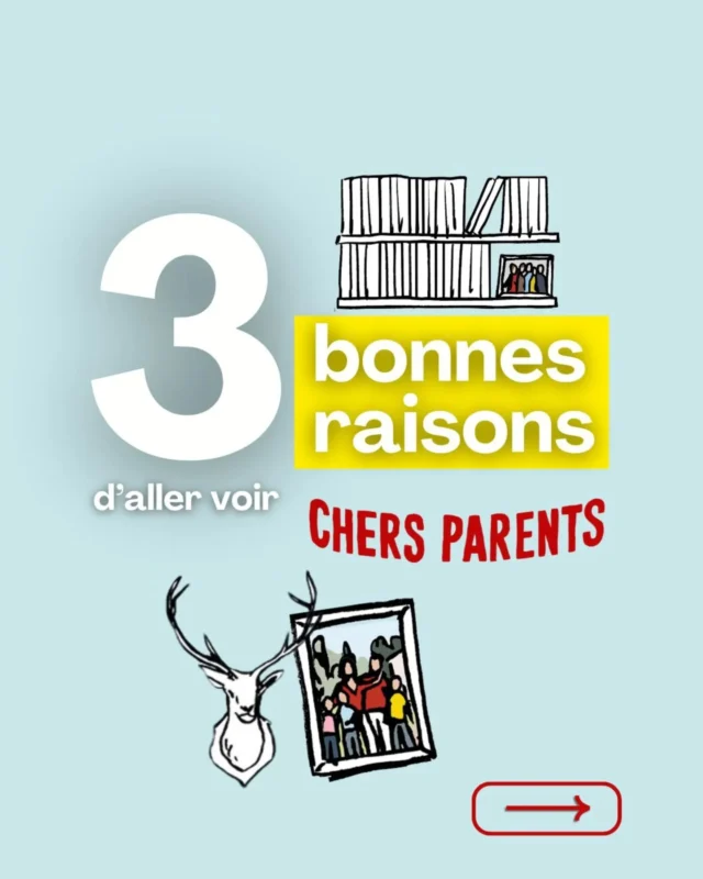 3 bonnes raisons d’aller voir Chers Parents au théâtre 🎭

1️⃣ Une pièce intergénérationnelle
2️⃣ Un humour grinçant et des situations inattendues !
3️⃣ Un succès dans toute la France depuis déjà 4 ans

Réservez vos places sur theatredeparis.com

📸 Christophe Levedinsky
Illustration @sachaflochpoliakoff

@richardcaillat_prod
@artsliveentertainment
@stephaniebataille7

#chersparents #quefaireàParis #théâtreparis