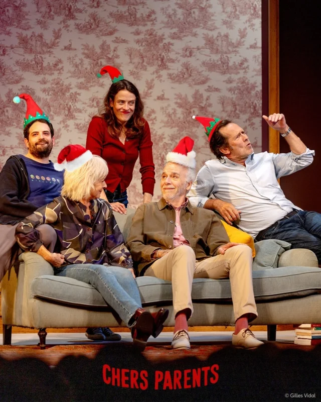 Une réunion de famille explosive à la maison ou sur scène ? Aujourd'hui vous avez le choix ! 😅

✨ L'équipe de Chers parents vous souhaite de joyeuses fêtes ! 

#chersparents #noeltheatre #theatreparis