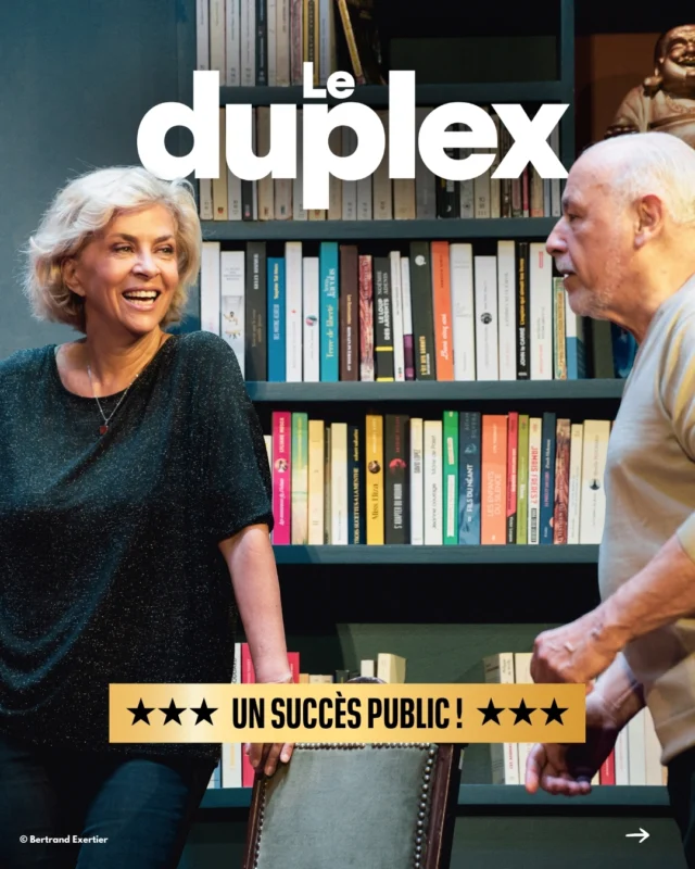 Le duplex conquis le coeur des spectateurs ! 🧡
Swipez pour découvrir leurs avis et pensez à réservez dès maintenant, il ne reste plus que 14 représentations 🎫

#theatreparis #comédie
