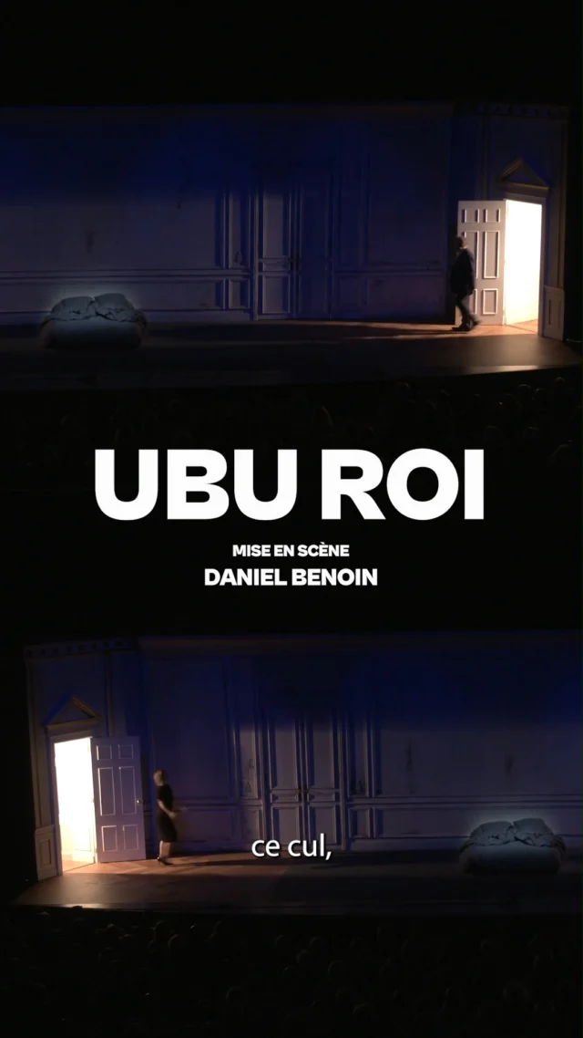 👑 UBU ROI arrive au Théâtre de Paris !

Découvrez la bande-annonce de la pièce mythique d’Alfred Jarry, dans une mise en scène contemporaine de Daniel Benoin.

Une oeuvre visionnaire qui résonne avec notre monde moderne.

Avec André Marcon, Mélanie Page, Astrid Bouteraon, Paul Chariéras, Emmanuel Depoix, Benjamin Migneco, Julien Nacache et Olivier Sitruk.