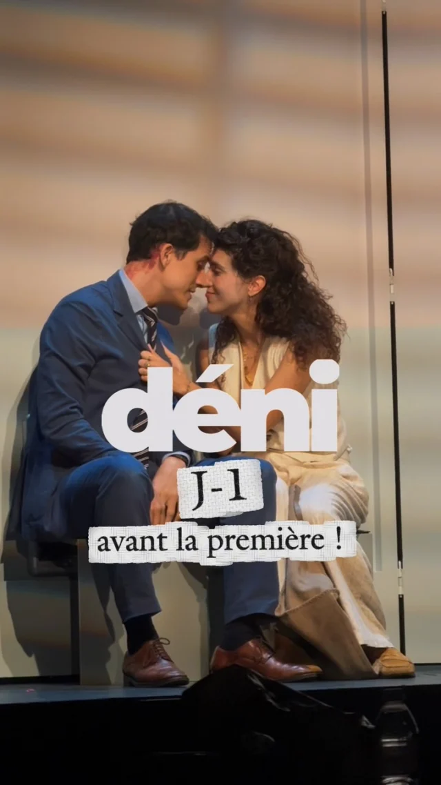 J-1 avant la première de Déni ! ✨

Entre tension et tendresse, Déni explore la fragilité de nos certitudes, la puissance du réel quand il s’invite sans prévenir, et la force insoupçonnée qu’il faut pour renaître quand tout s’effondre. Une nuit qui transformera à jamais le destin d’un couple. 

Déni, de @sophie_cottin mis en scène par @raphaelle_cambray_et_oui 
Avec @salome.villiers @thomasgendronneau @raphaelle_cambray_et_oui @geoffreycouet et Michel Papineschi

@alexdeschotten 
@seulcompteofficiel.c.touzet 

#quefaireàparis #theatreparis