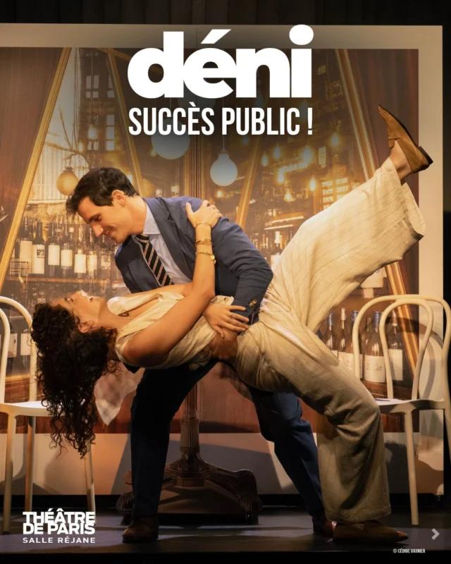 DÉNI, un succès public ! 👏
Ce weekend, découvrez "Déni", une pièce de @sophie_cottin, mise en scène par @raphaelle_cambray_et_oui avec @salome.villiers, @thomasgendronneau, @raphaelle_cambray_et_oui, @geoffreycouet et Michel Papineschi. 

Une pièce poignante, émouvante et utile à voir jusqu'au 10 janvier ! 

📸 @cedric_vasnier 

 #theatreparis #déni #quefaireàparis